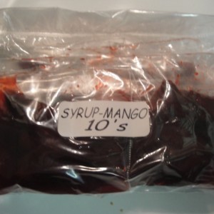 syrup mango