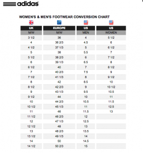 adidas rugby boot size chart | Nanima Bizaar - Online Shop
